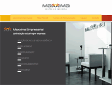 Tablet Screenshot of maxxima-ba.com.br